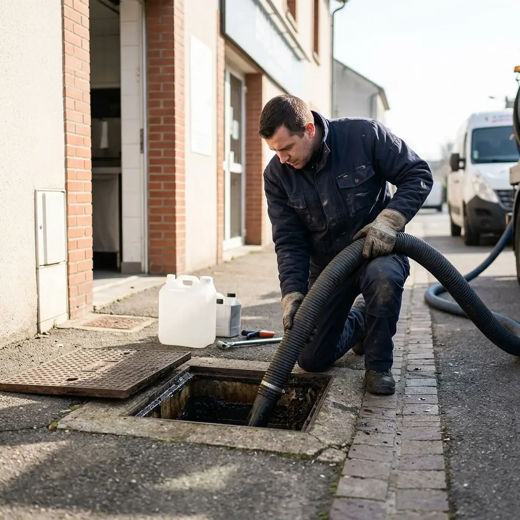 Comment se déroule la vidange à Saint-Brice ?