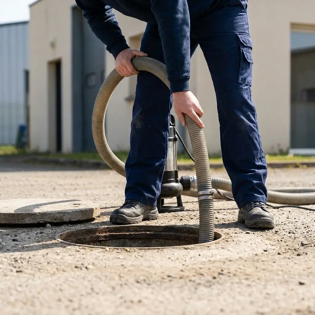 Comment se déroule la vidange au Plessis-aux-Bois ?