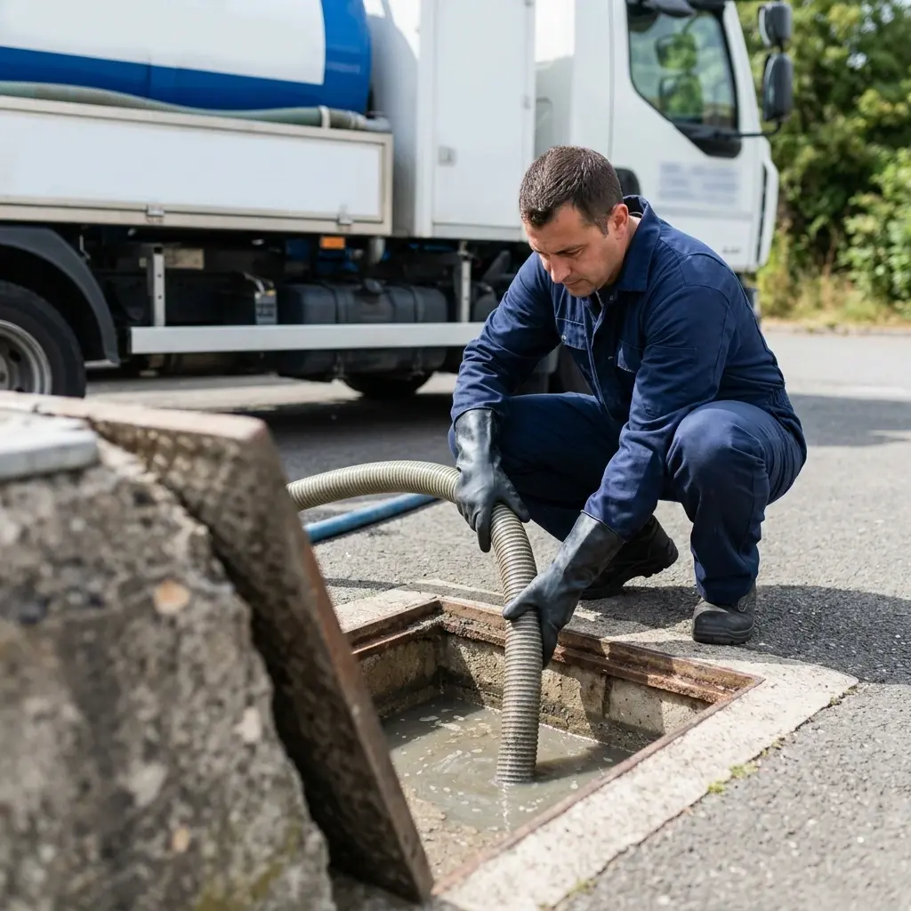 Une technique de pompage et nettoyage rigoureuse