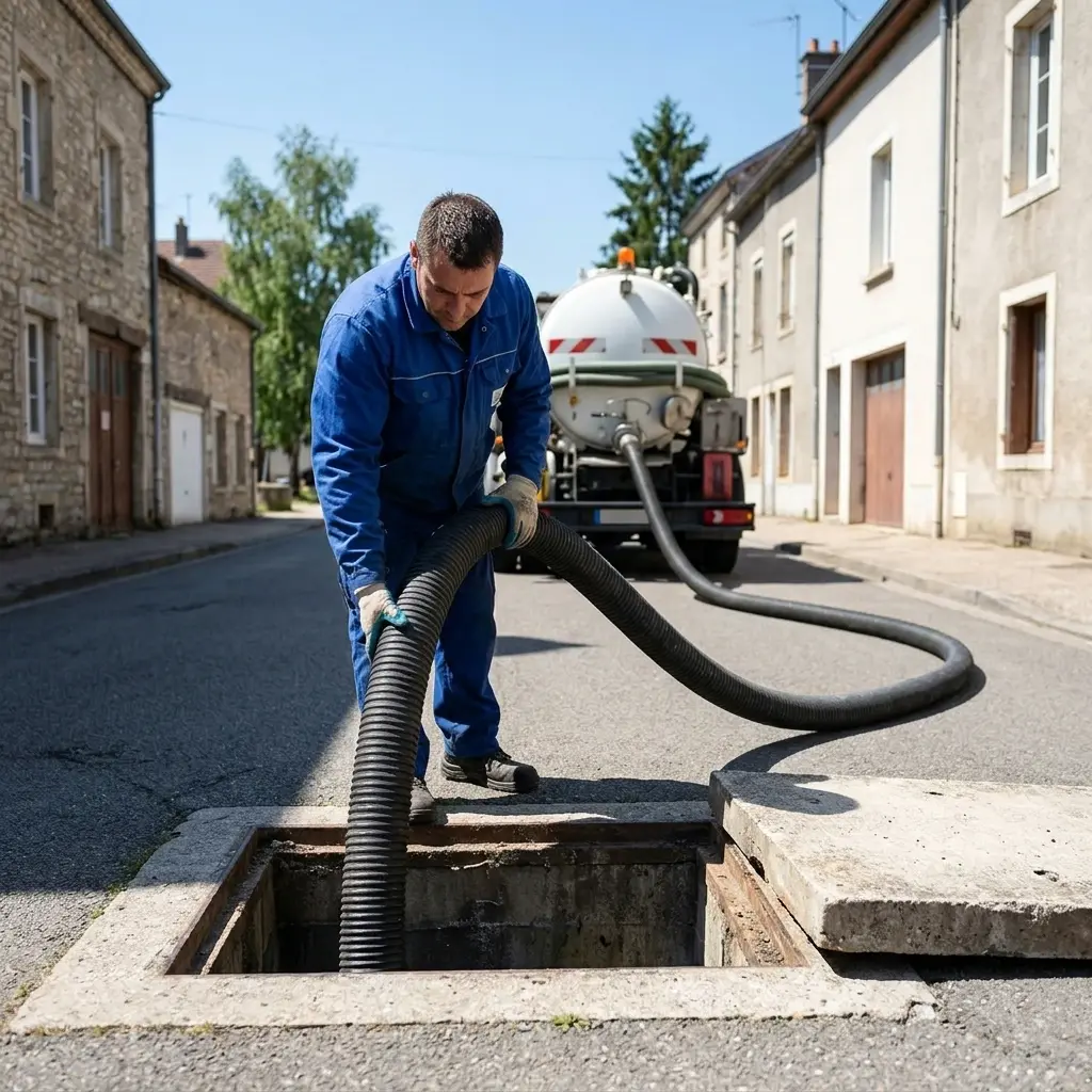 Comment se déroule la vidange à Poligny ?