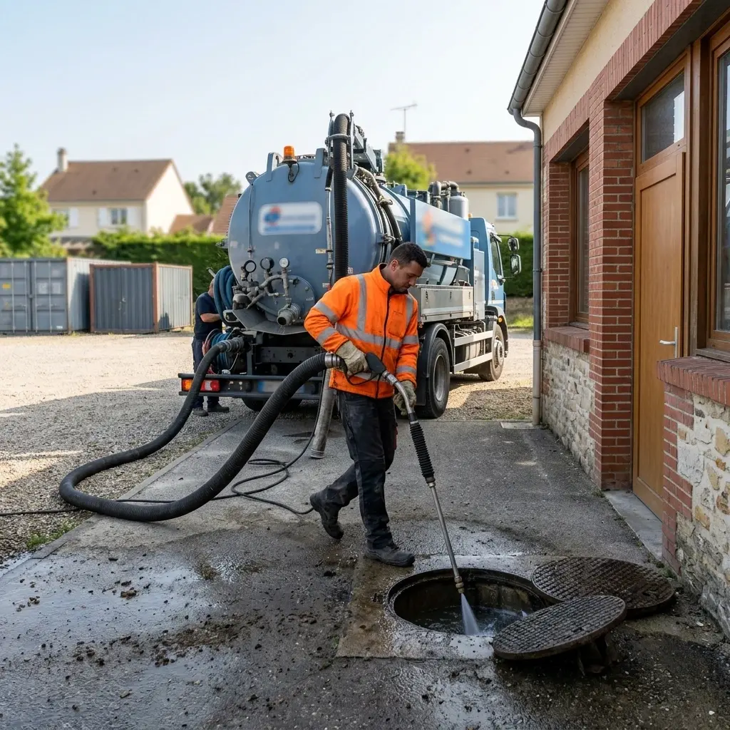Comment se déroule la vidange à Coubert ?