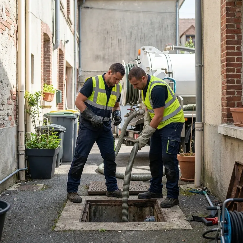 Comment se déroule la vidange à Dammartin-en-Goële ?