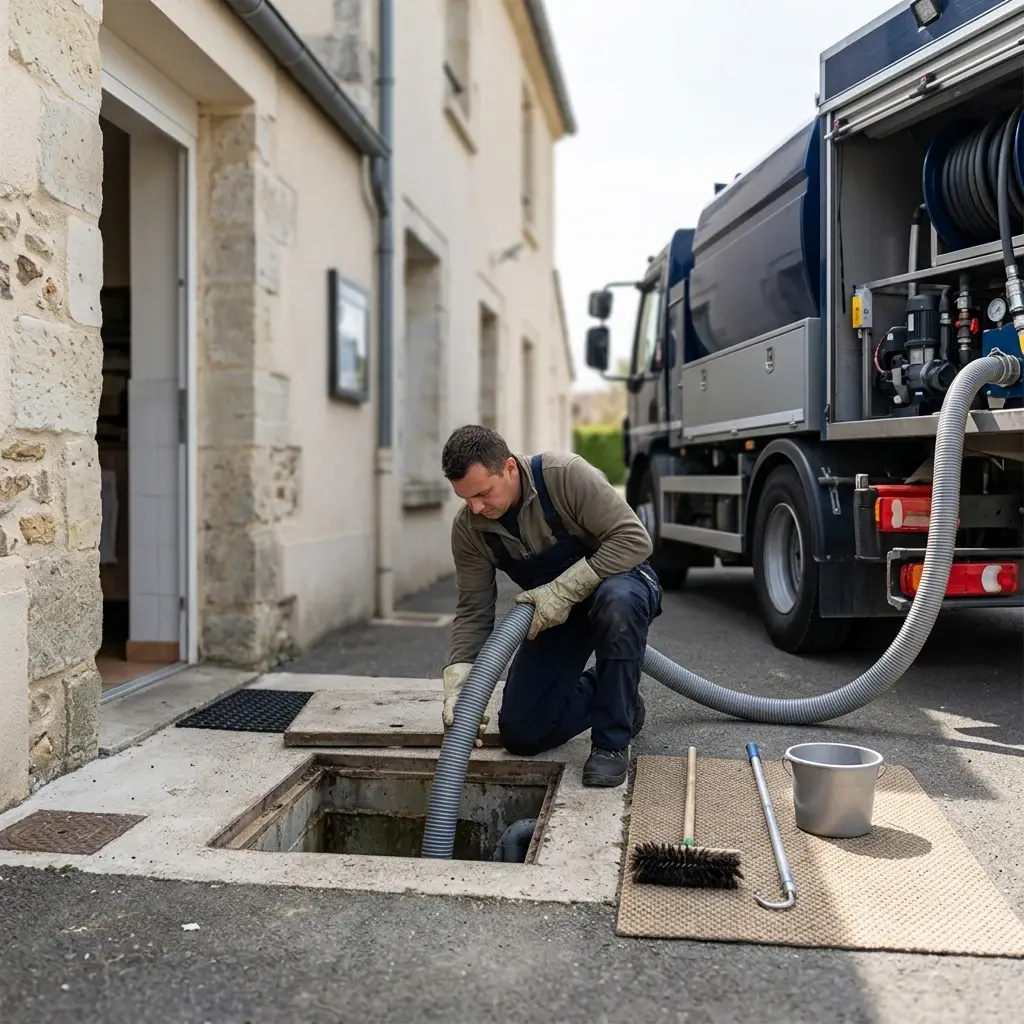 Vidange Bac à Graisse Sainte-Aulde (77260)