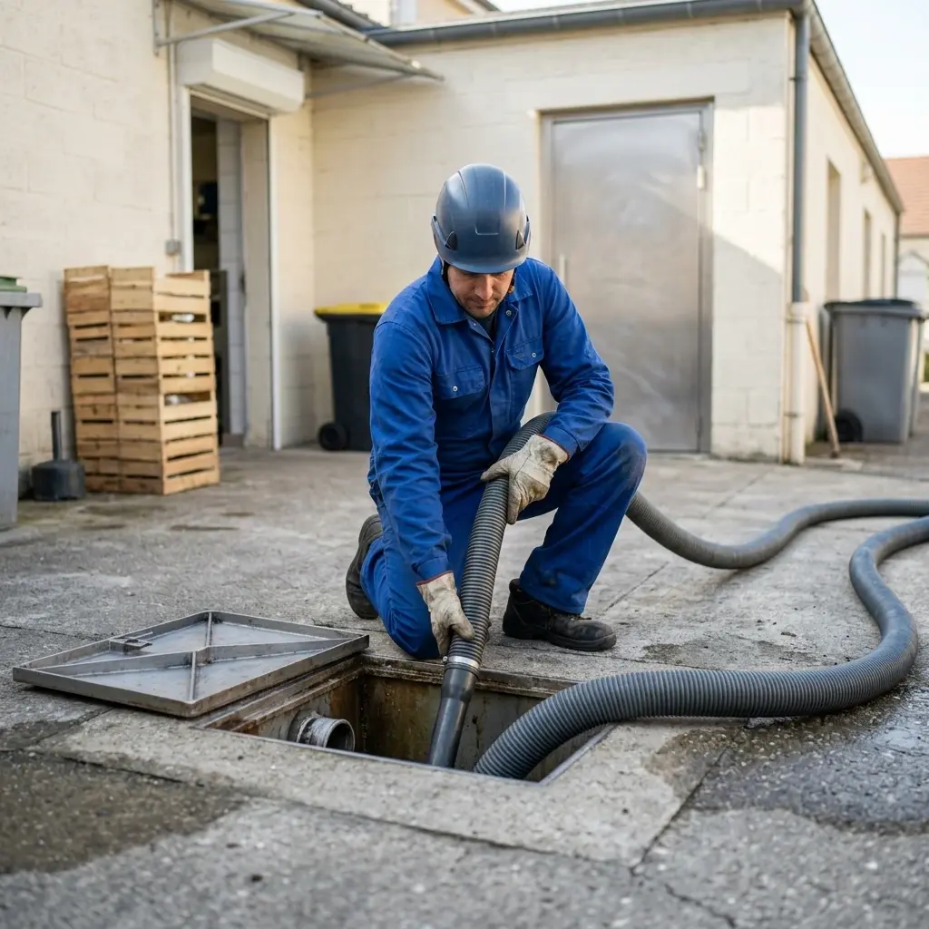 Comment se déroule la vidange de votre bac à Beton-Bazoches ?
