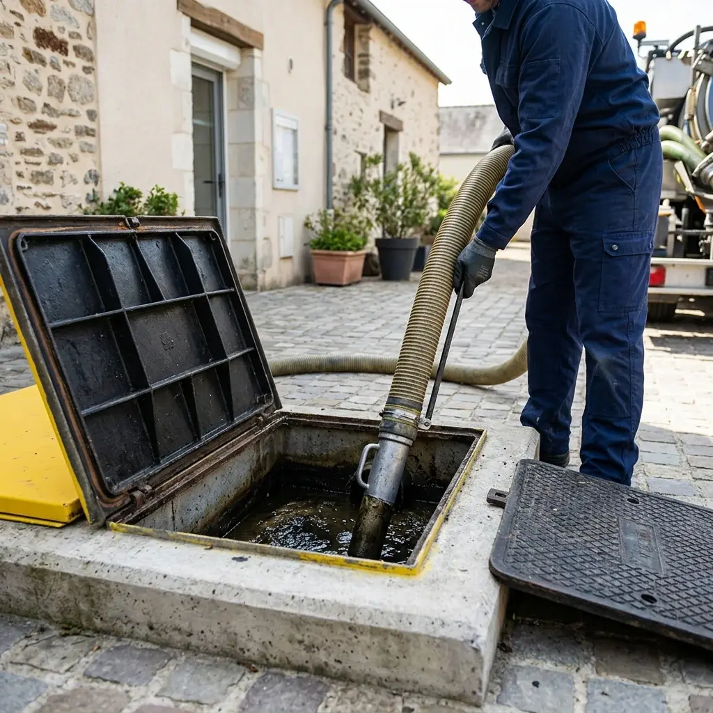 Une technique de pompage et nettoyage rigoureuse