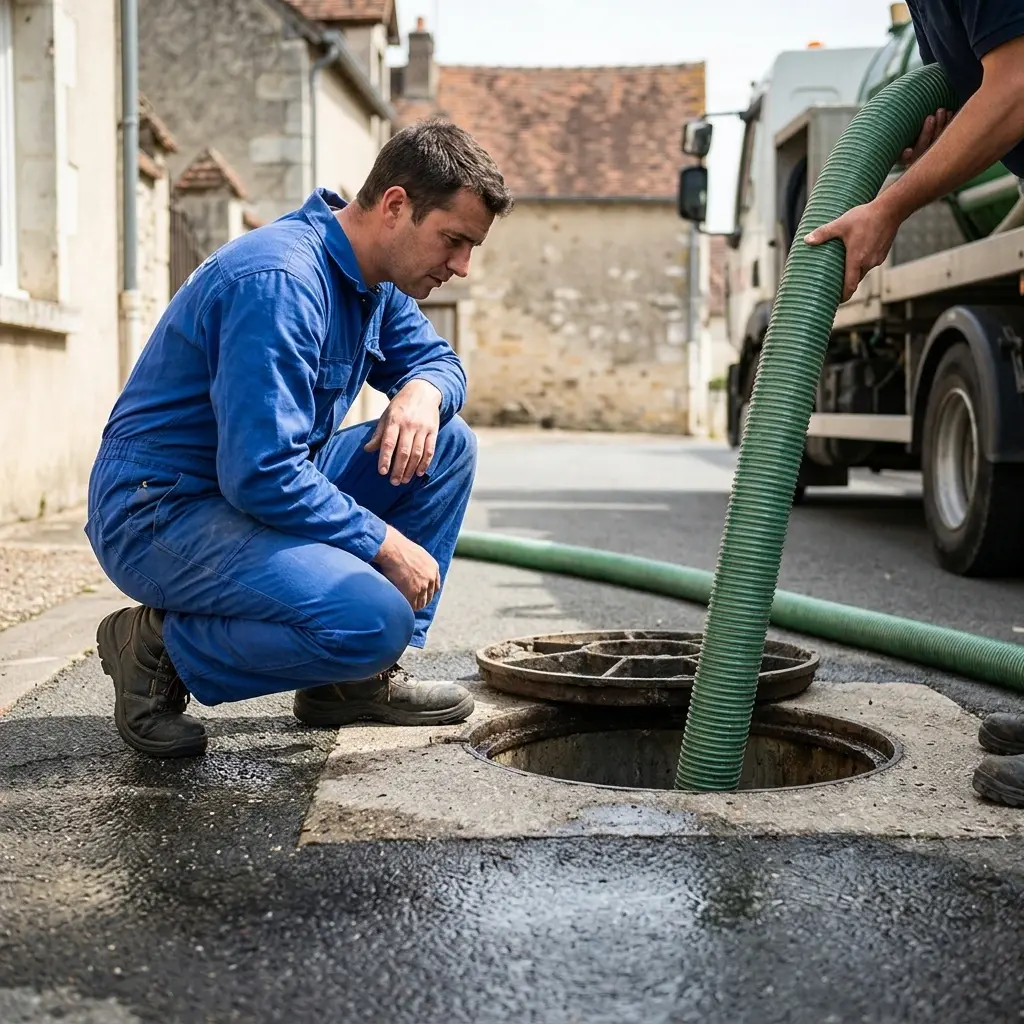 Comment se déroule la vidange à Saint-Rémy-de-la-Vanne ?