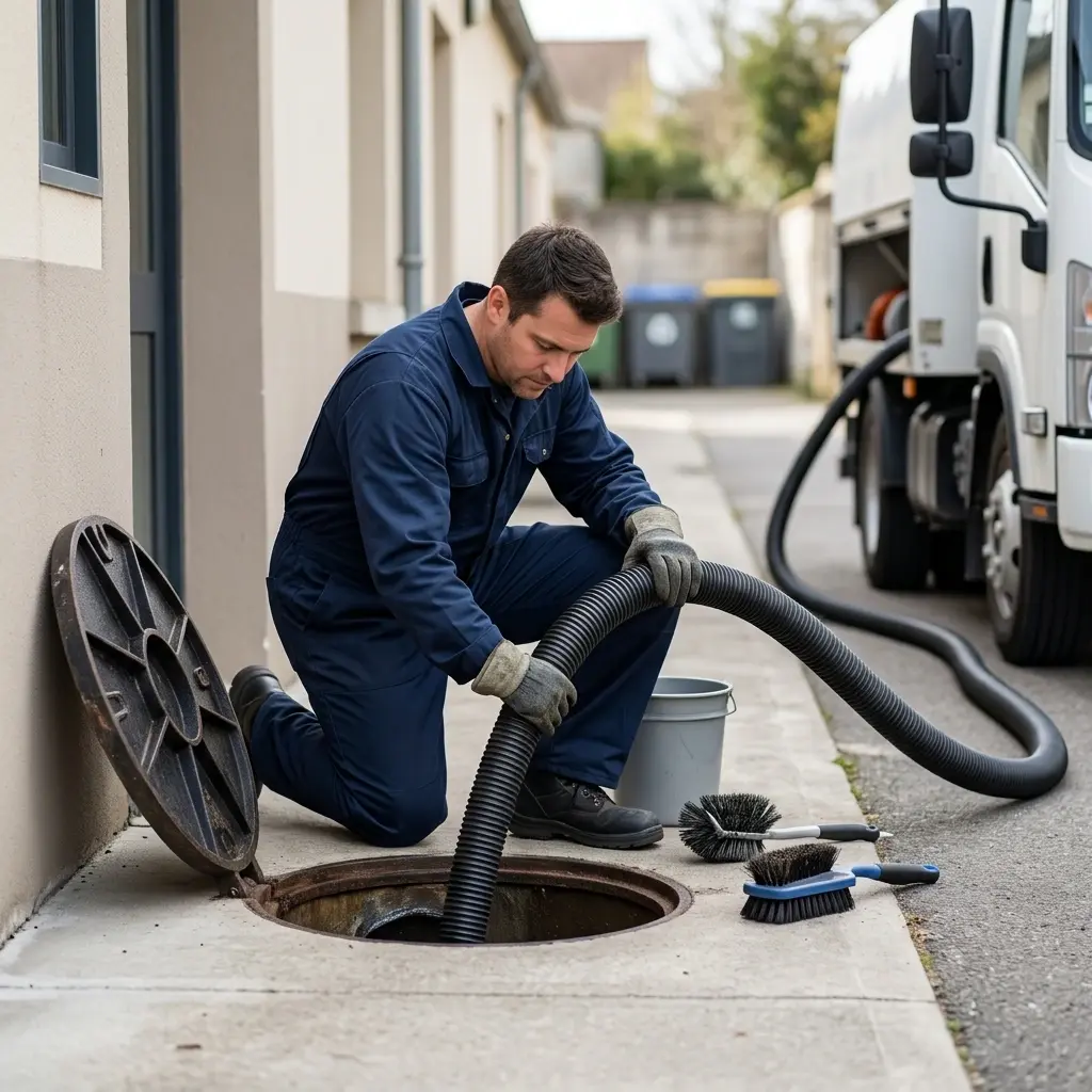 Une technique de pompage et nettoyage rigoureuse