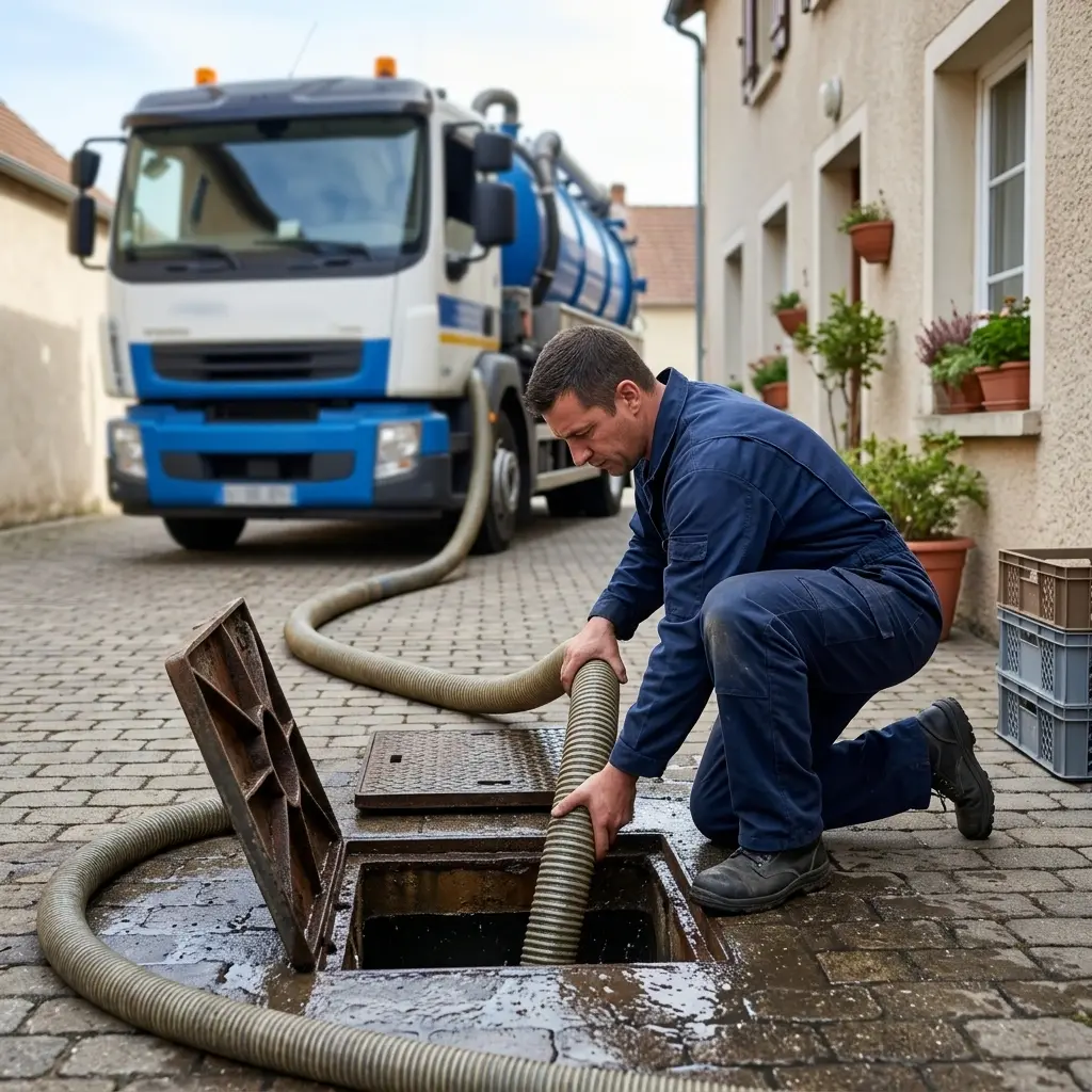 Comment se déroule la vidange au Plessis-Placy ?