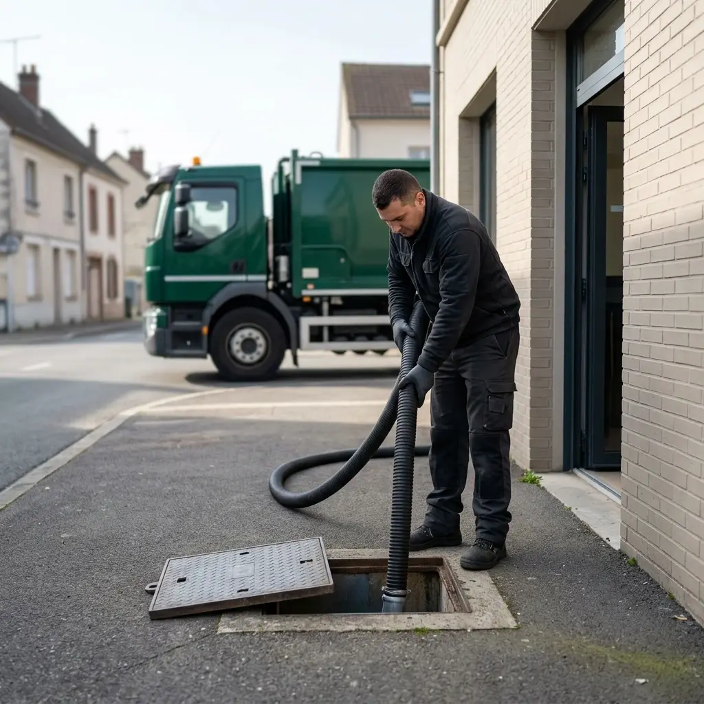 Comment se déroule la vidange à Trilport ?