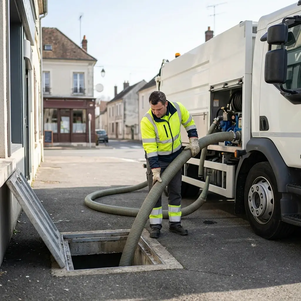 Comment se déroule la vidange à Bray-sur-Seine ?