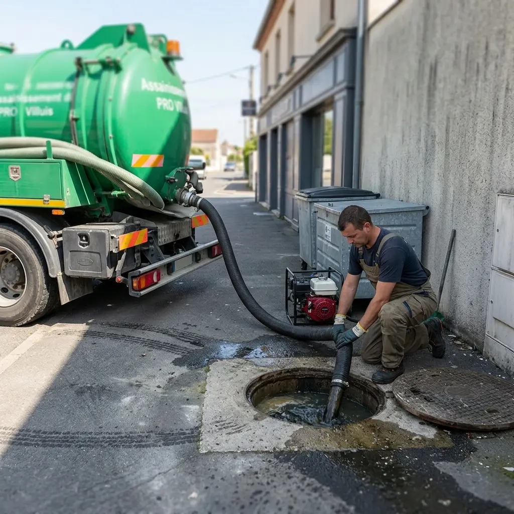 Comment se déroule la vidange à Villuis ?