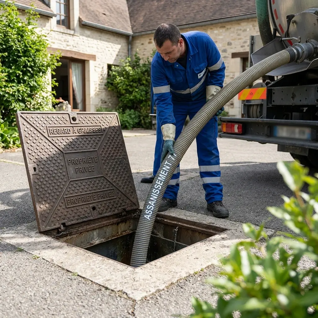 Vidange Bac à Graisse Luisetaines (77520)