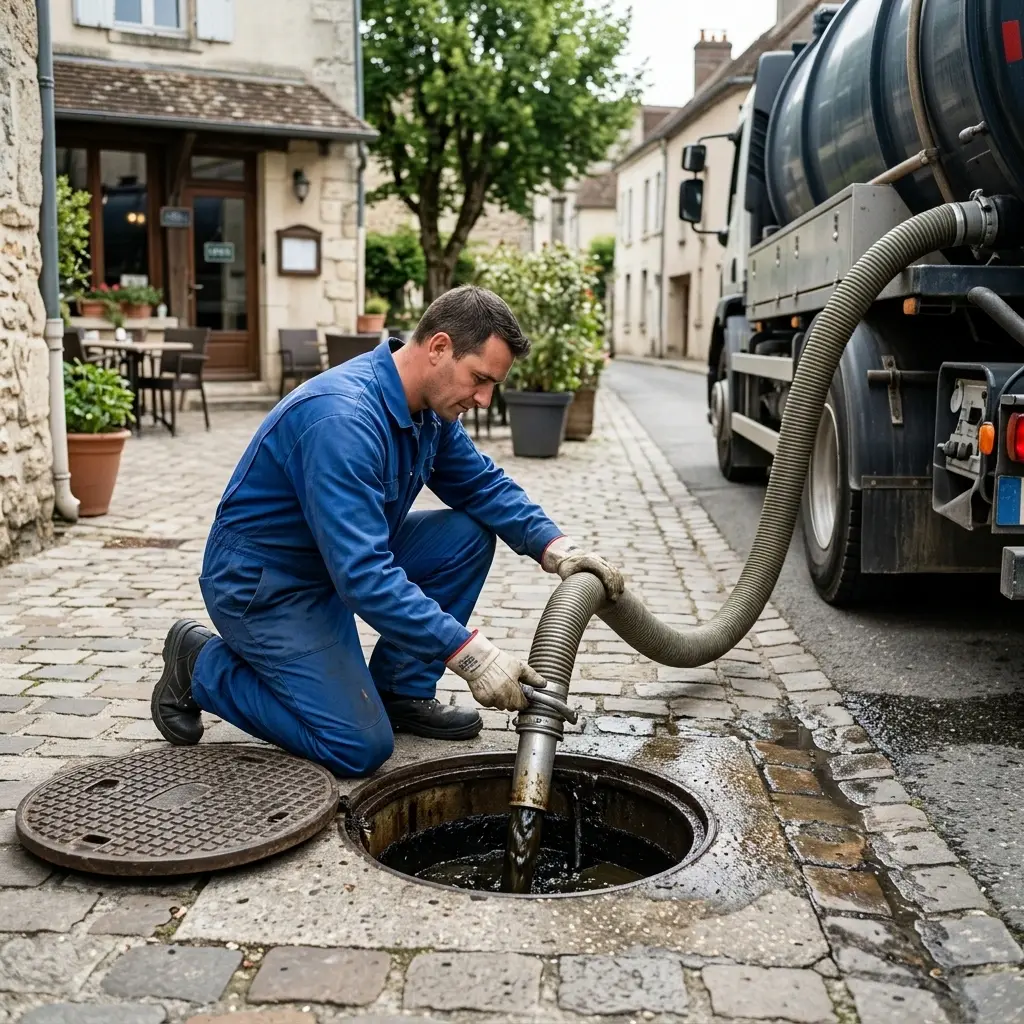 Comment se déroule la vidange de bac à graisse à Augers-en-Brie ?
