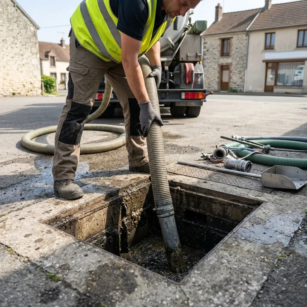 Comment se déroule la vidange à Maisoncelles-en-Brie ?