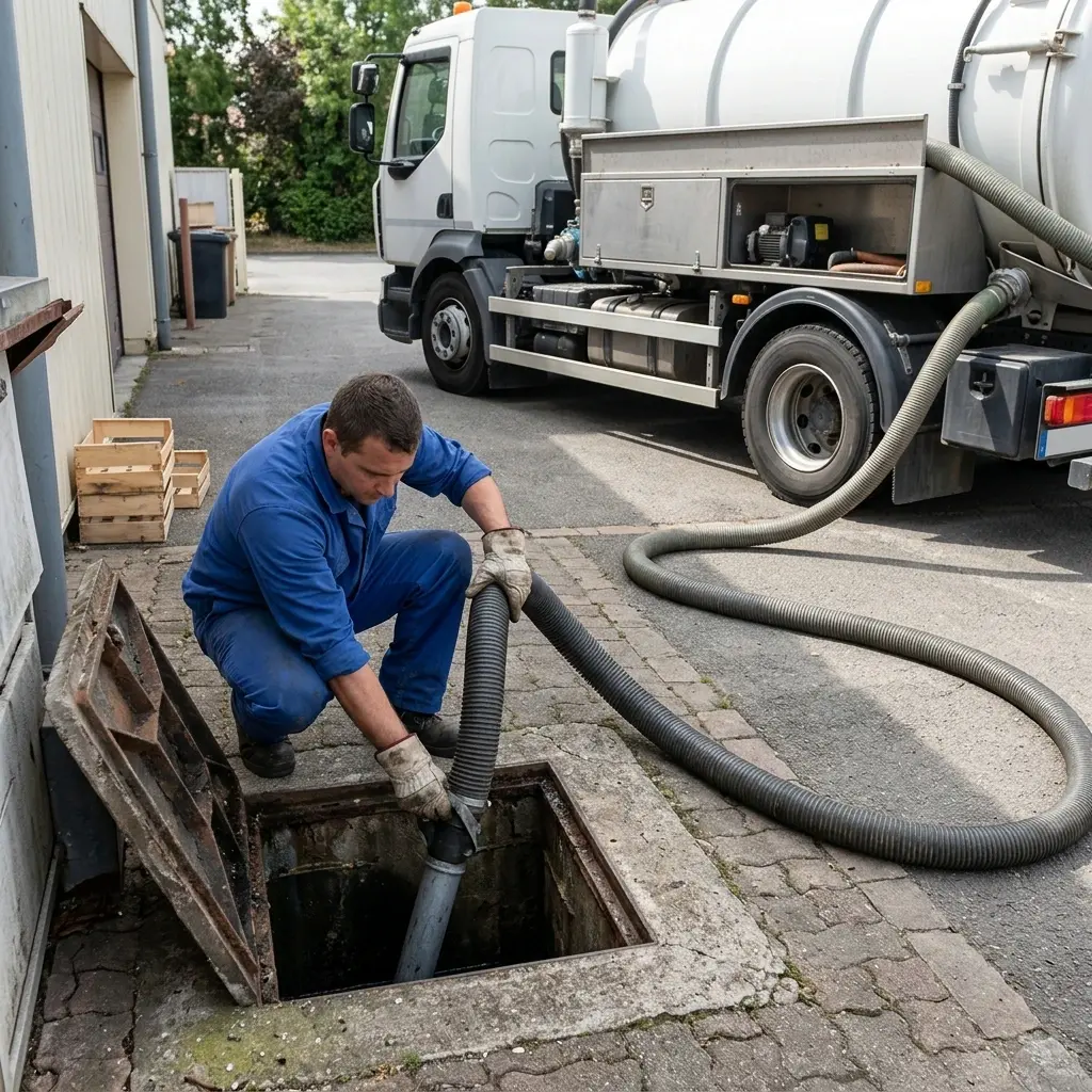 Une technique de pompage et nettoyage rigoureuse