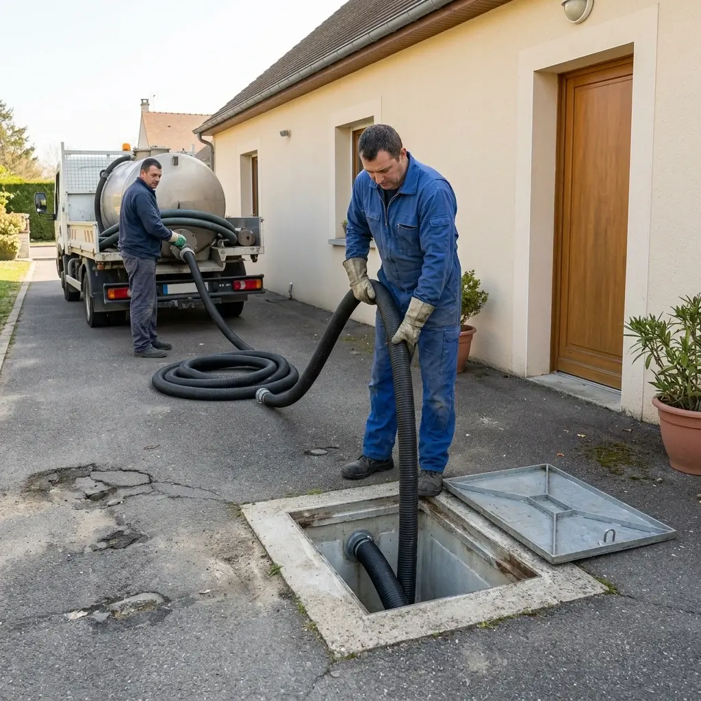 Une technique de pompage et nettoyage rigoureuse