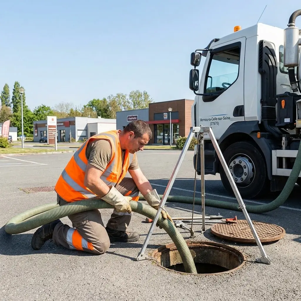 Vidange Bac à Graisse Vernou-la-Celle-sur-Seine (77670)