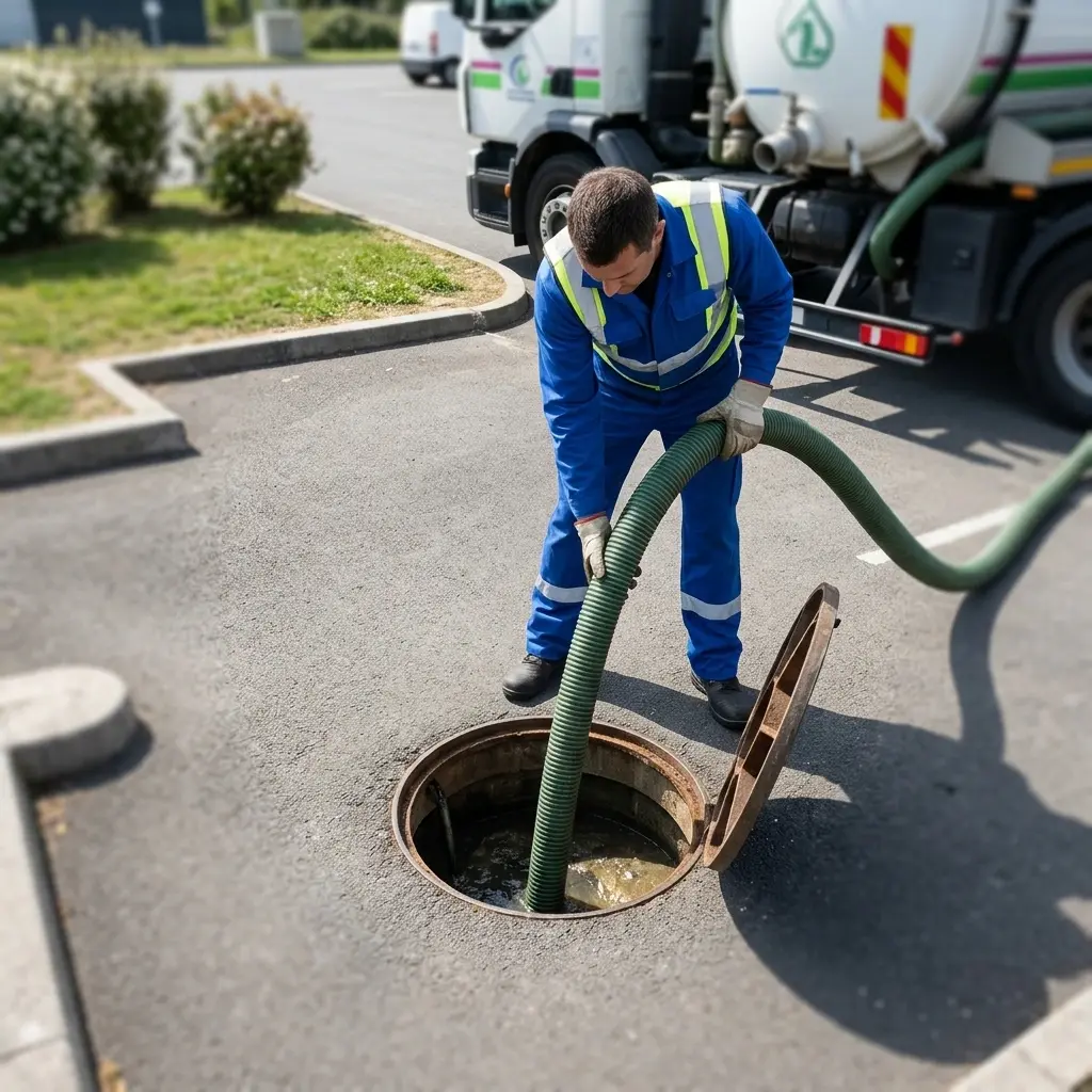 Une technique de pompage et nettoyage rigoureuse