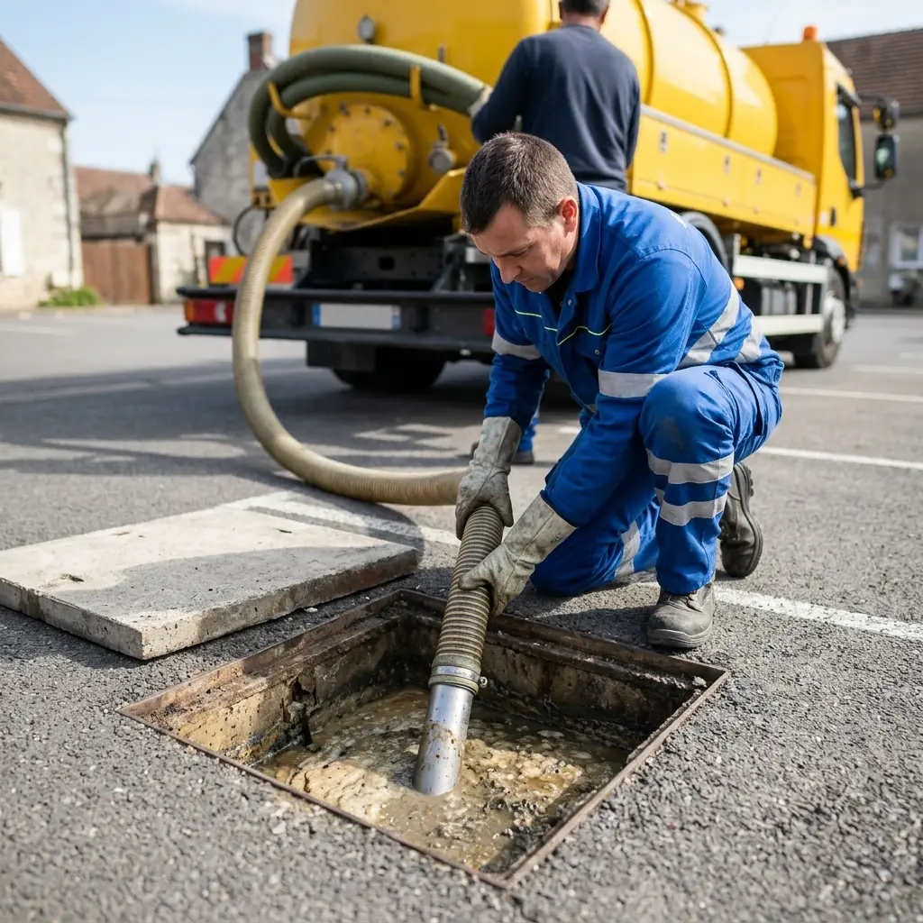 Notre protocole d'intervention pour la vidange à Villemaréchal