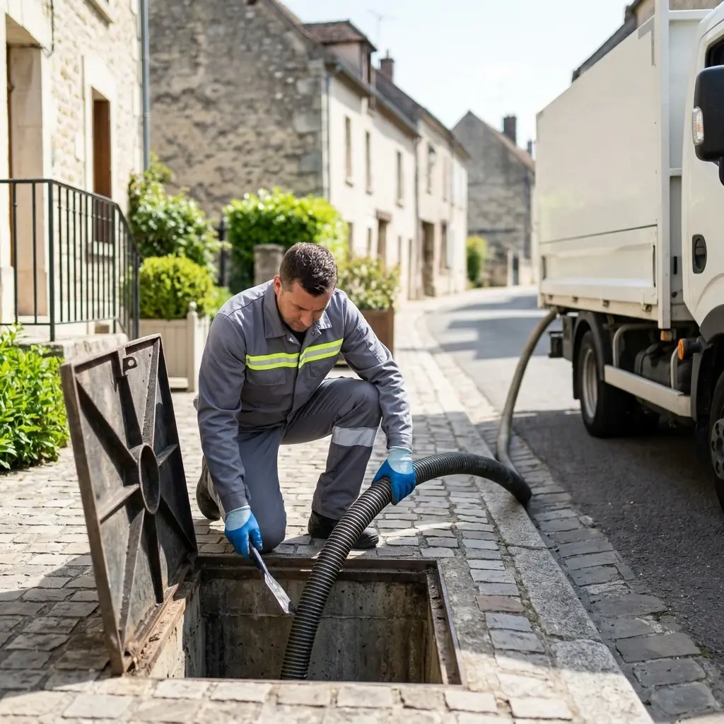 Notre procédure pour une vidange efficace à Champeaux