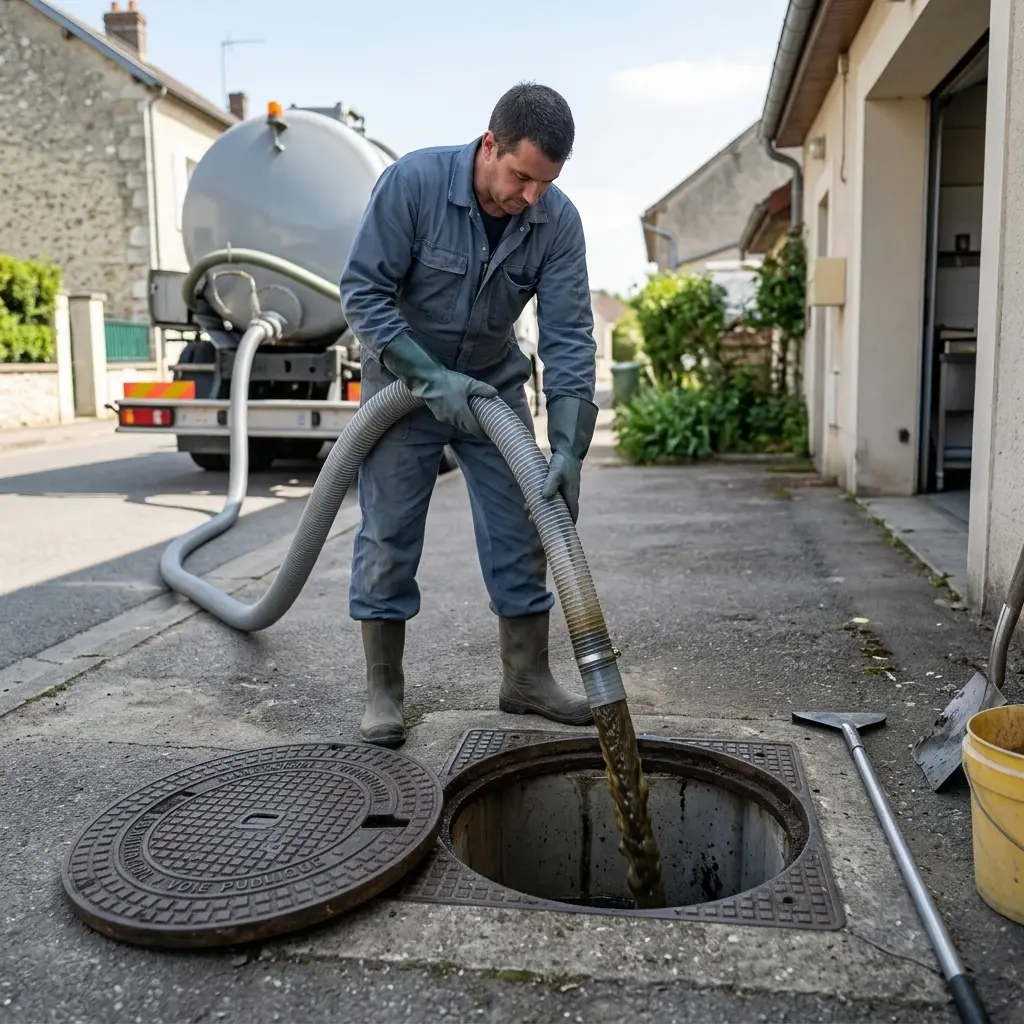 Notre méthode d'intervention pour la vidange à Boitron