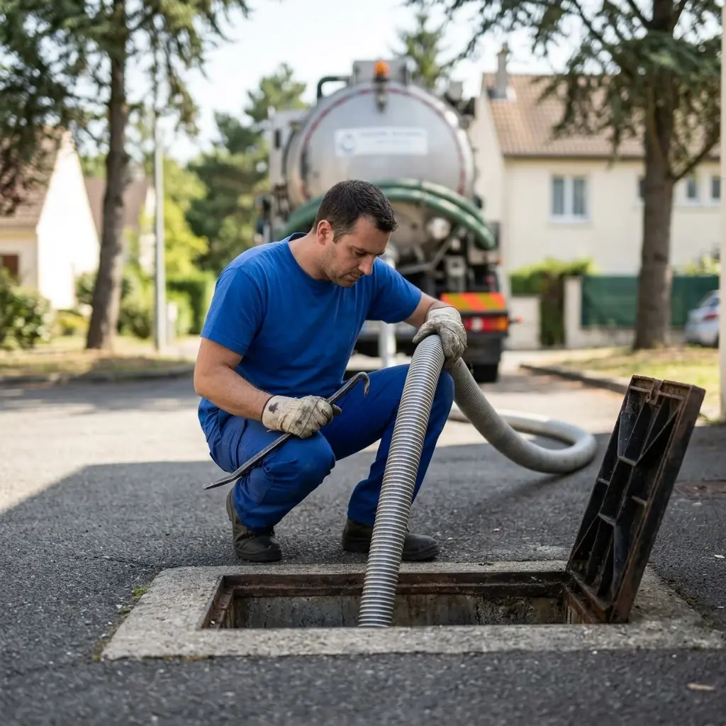 Notre protocole de vidange professionnelle