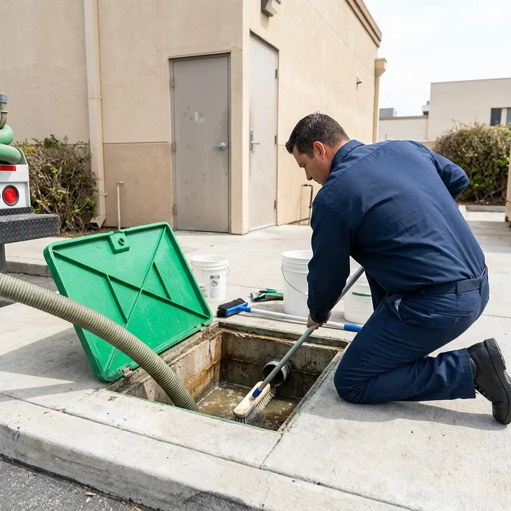Une technique de pompage et nettoyage rigoureuse