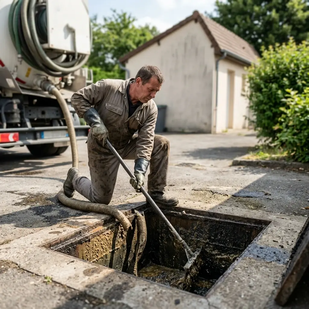 Une technique de pompage et nettoyage rigoureuse