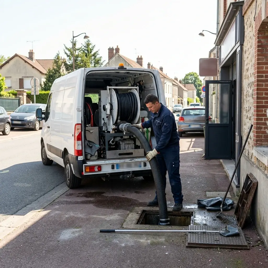 Une technique de pompage et nettoyage professionnelle