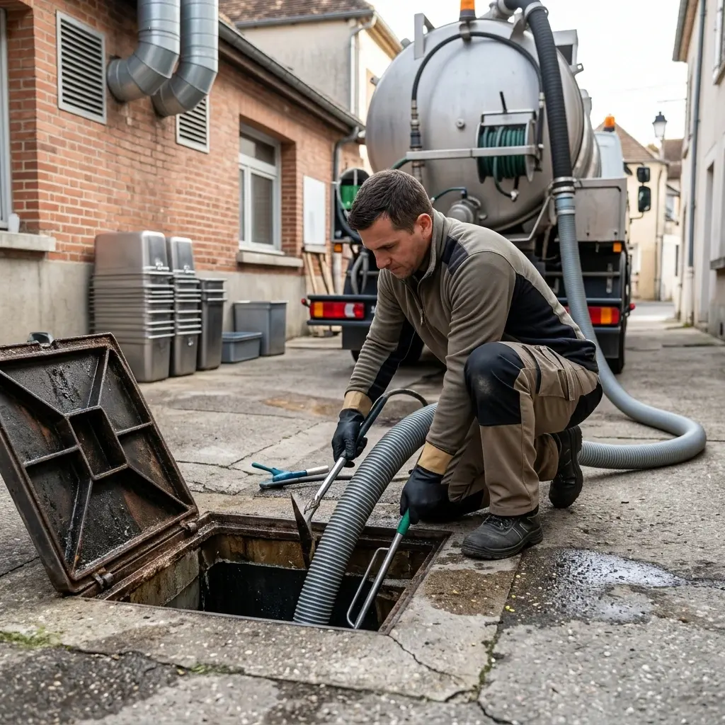 Vidange Bac à Graisse Samois-sur-Seine (77920)