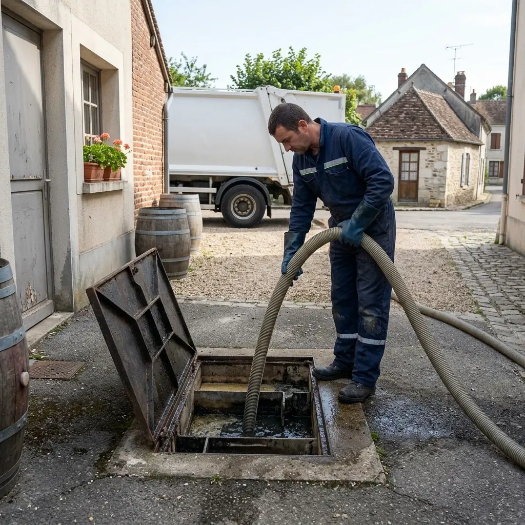 Une technique de pompage et nettoyage rigoureuse