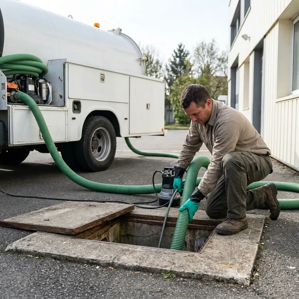 Une technique de pompage et nettoyage rigoureuse