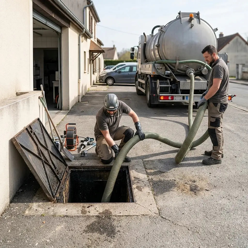 Une technique de pompage et nettoyage rigoureuse
