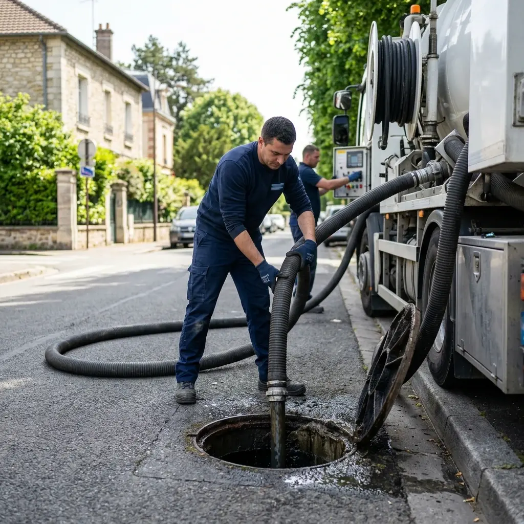 Besoin d'une vidange rapide au Vésinet ?