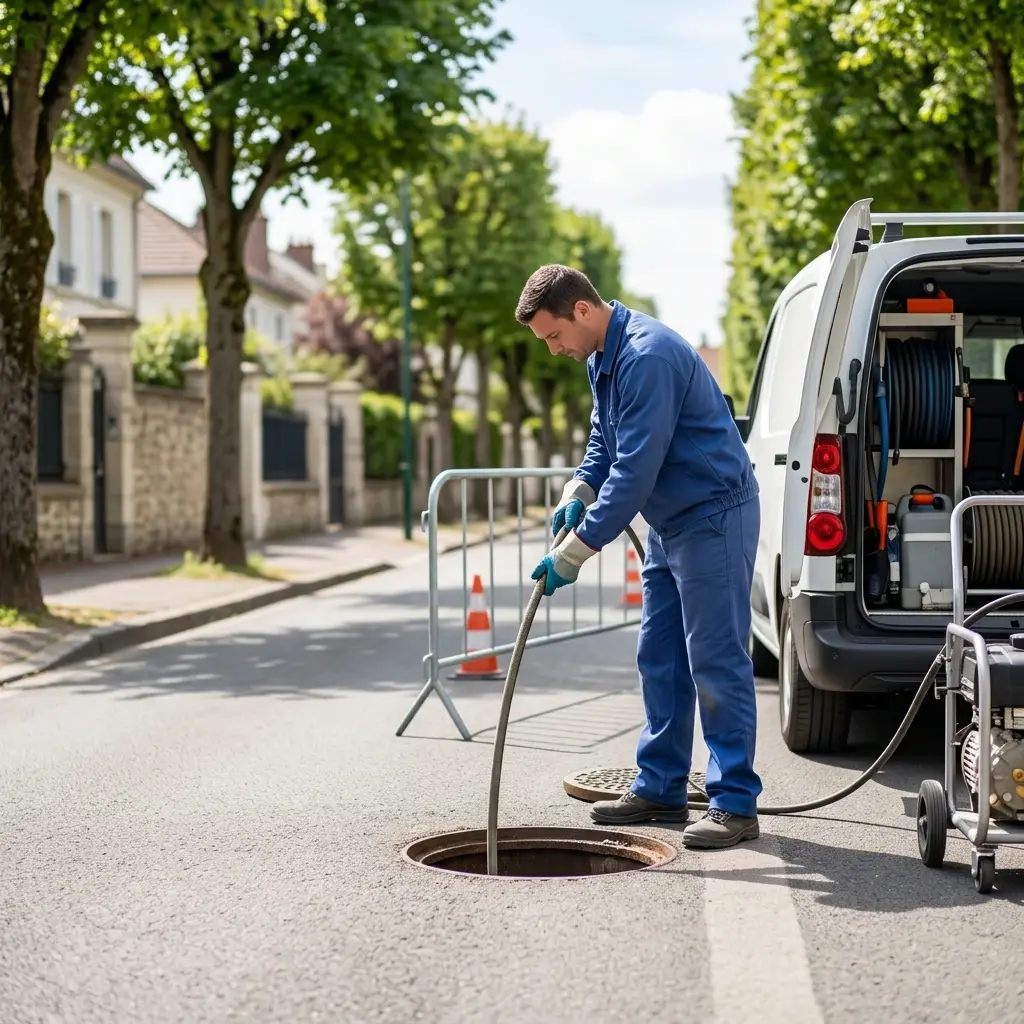 Comment se déroule la vidange de bac à graisse au Vésinet ?