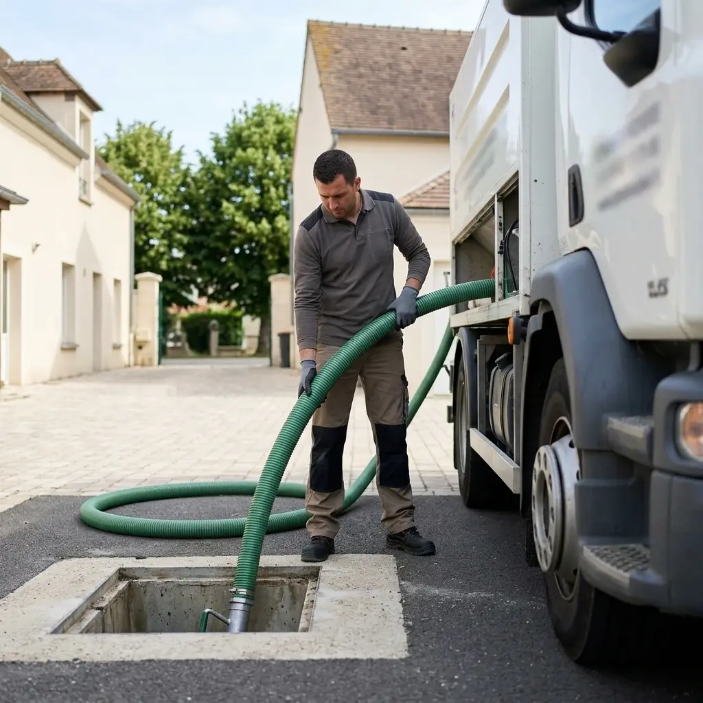 Comment se déroule la vidange de bac à graisse à Aulnay-sur-Mauldre ?