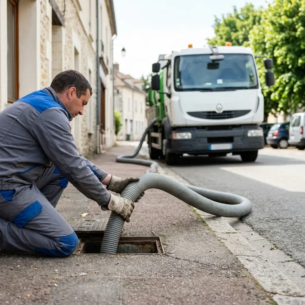 Comment se déroule la vidange à Gaillon-sur-Montcient ?