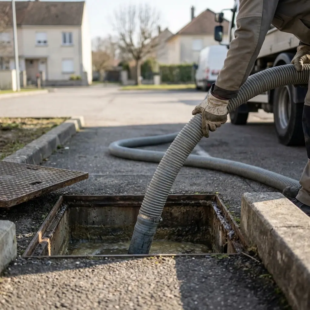 Comment se déroule la vidange à Tessancourt-sur-Aubette ?