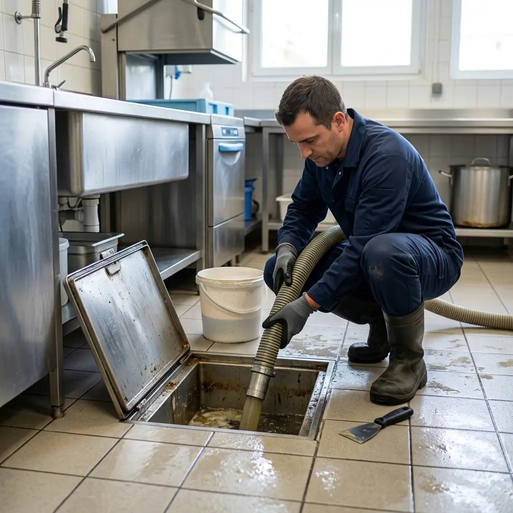 Traitement technique de vos bacs à graisse