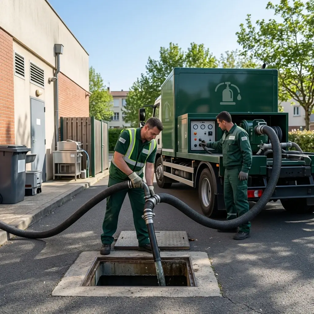 Une technique de pompage et nettoyage rigoureuse
