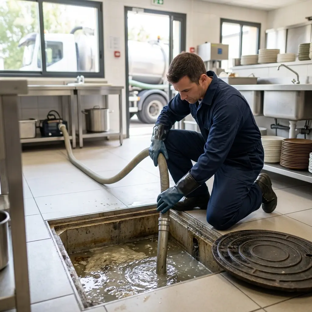 Une technique de pompage et nettoyage rigoureuse