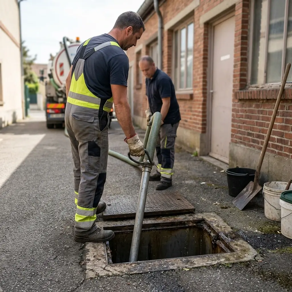 Comment se déroule la vidange à Jouy-en-Josas ?