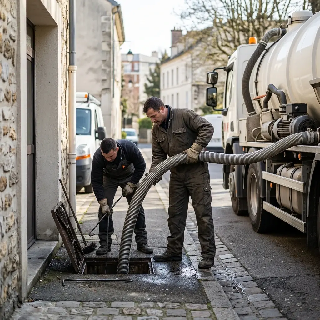 Comment se déroule la vidange à Louveciennes ?