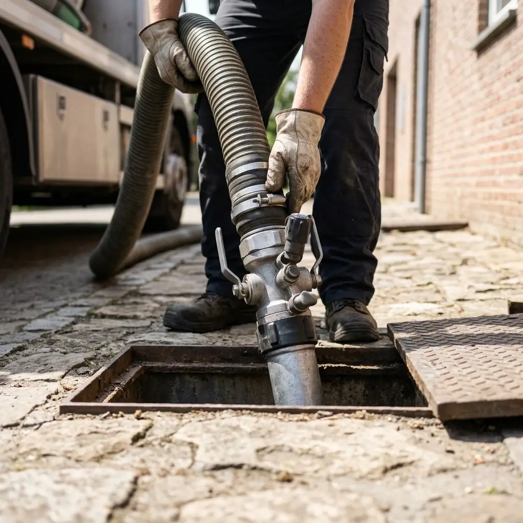 Notre approche technique pour le pompage des graisses