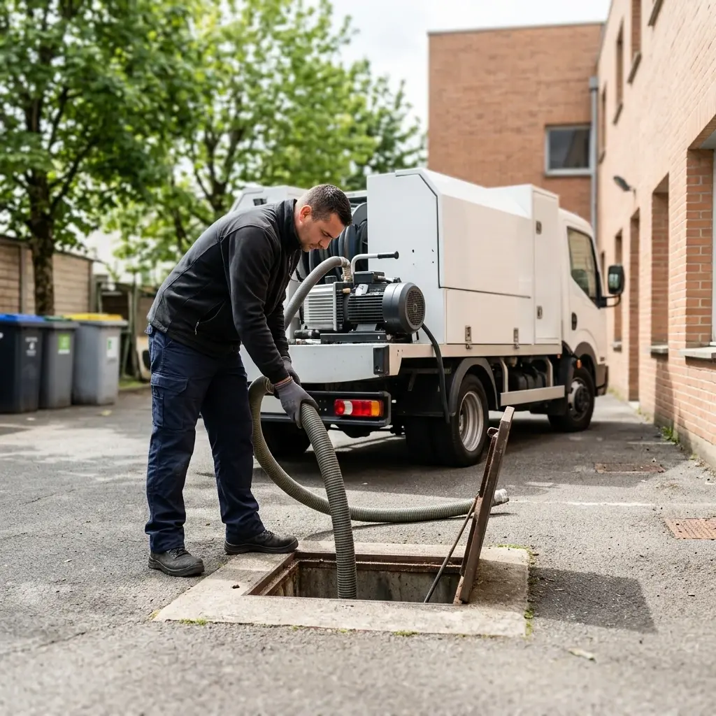 Comment se déroule la vidange de bac à graisse à Saint-Lambert ?