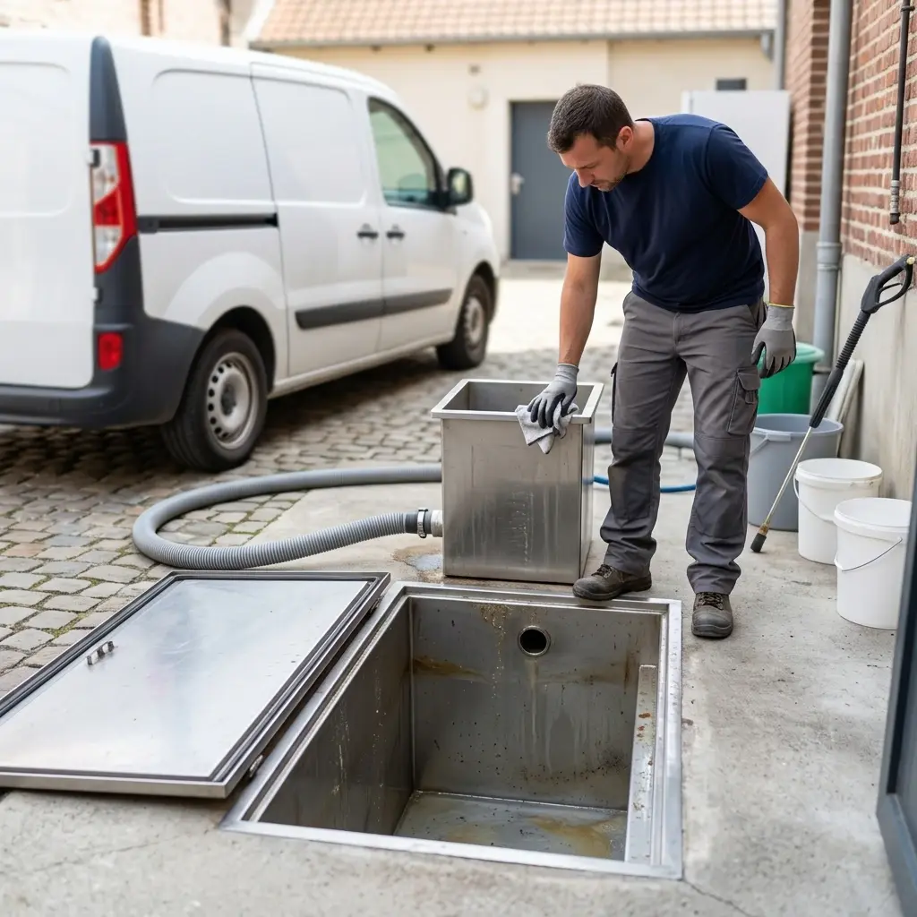 Une technique de pompage et nettoyage rigoureuse