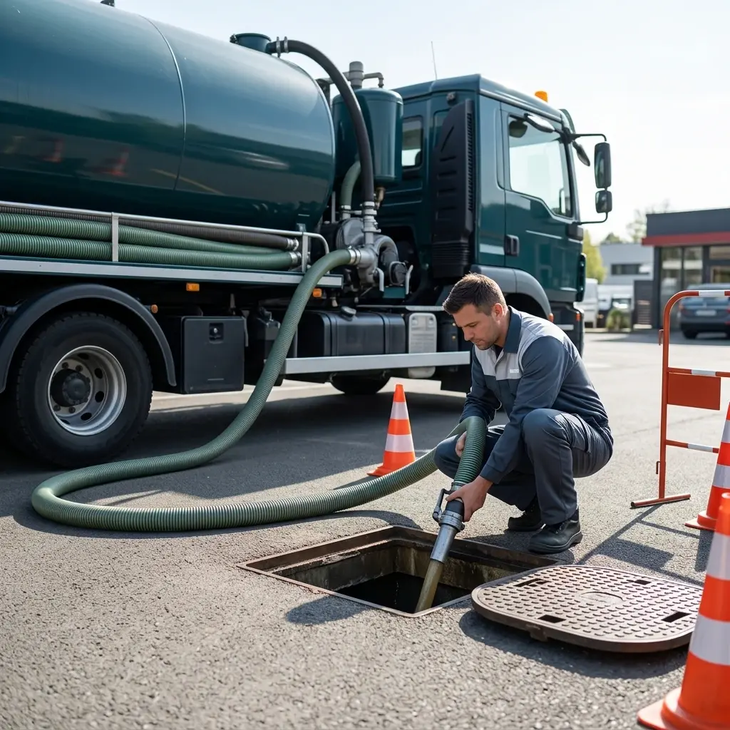 Comment se déroule la vidange de bac à graisse au Port-Marly ?