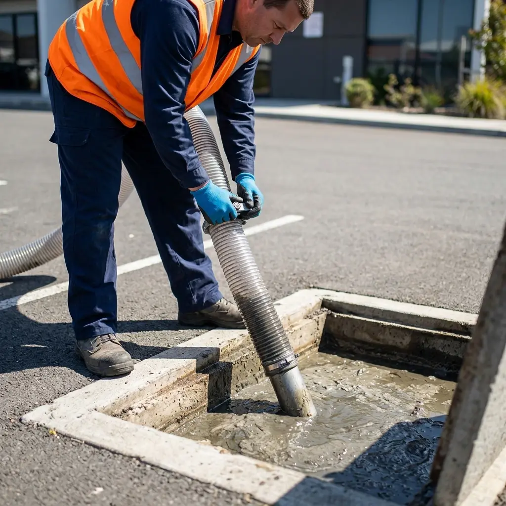 Une technique de pompage et nettoyage rigoureuse
