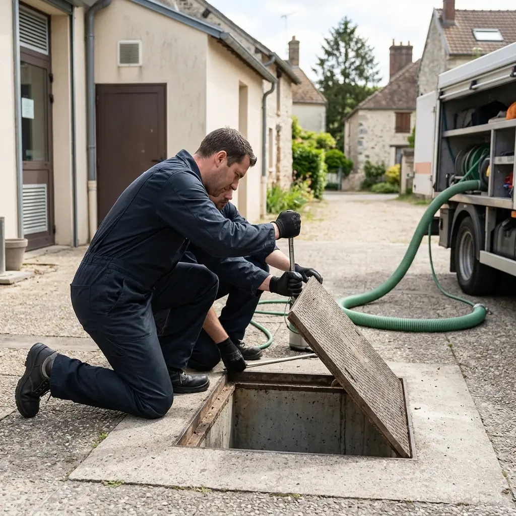 Comment se déroule la vidange à Alluets-le-Roi ?