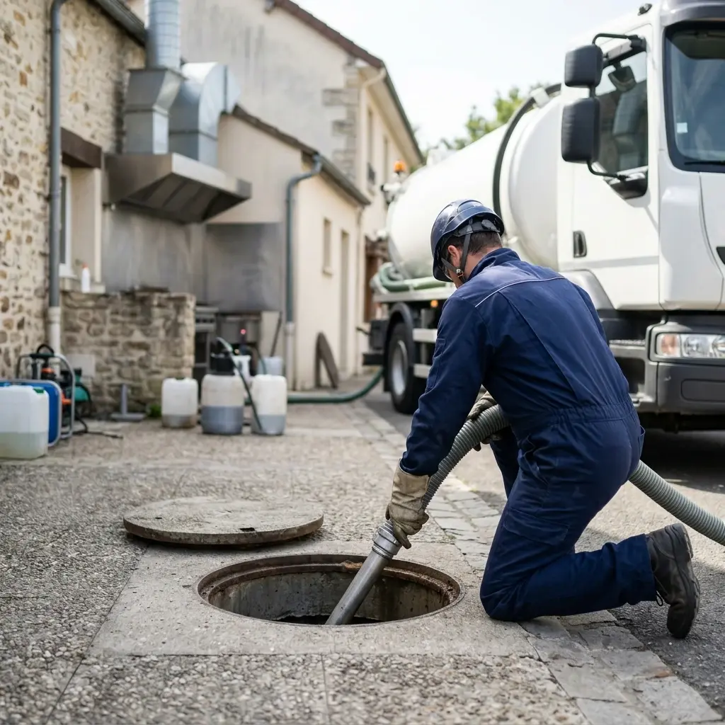 Vidange Bac à Graisse Bazemont (78580)